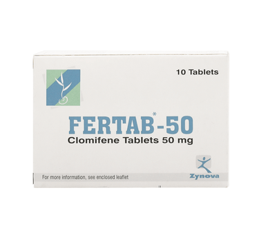 Fertab 50 mg Tabs 10'S