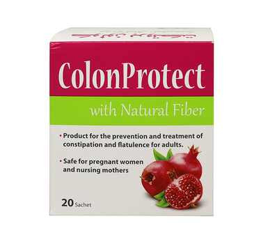 Colon Protect With Natural Fiber Sachets 20'S
