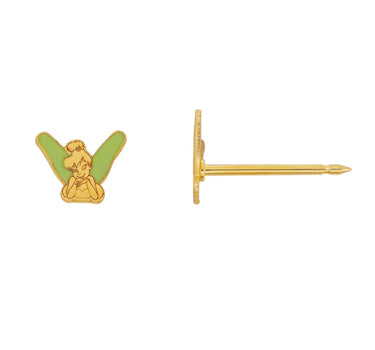 Inverness 833E Disney Tinkerbell Earrings 14KT