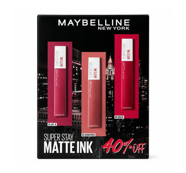 Super Stay Matte Ink Liquid Lipstick Set - 3 pcs