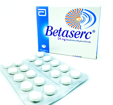 Betaserc 24 mg 60 Tabs For Otitis