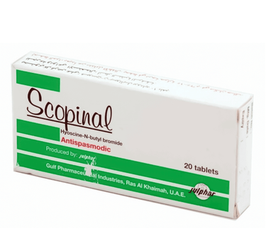 Scopinal 10 mg 20 Tabs Anti Spasmodic