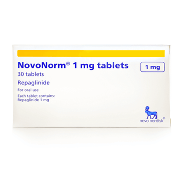 Novonorm 1 mg 30 Tabs For Diabetes