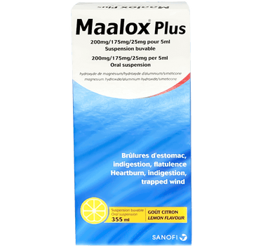 Maalox Plus Suspension 355Ml