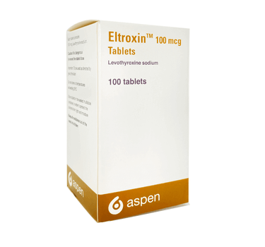 Eltroxin 100 mcg 100 Tabs For Thyroid