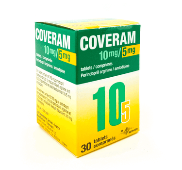 Coveram 10/5 mg 30 Tabs For High Blood Pressure