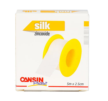 Cansin Plast Silk Plaster 5m X 2.5cm 128I