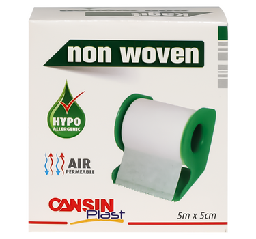 Cansin Plast Non Woven Plaster 5m X 5cm 55