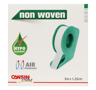 Cansin Plast Non Woven Plaster 5m X 1.25cm