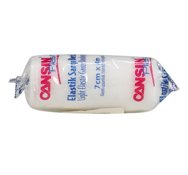 Cansin Plast Light Elastic Gauze Bandage 7cm X 4m