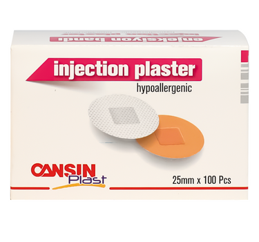 Cansin Plast Injection Plaster 25mm 100 Pcs