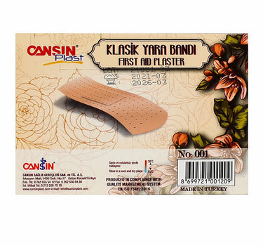 Cansin Plast First Aid Plaster Special Pack 20 Pcs
