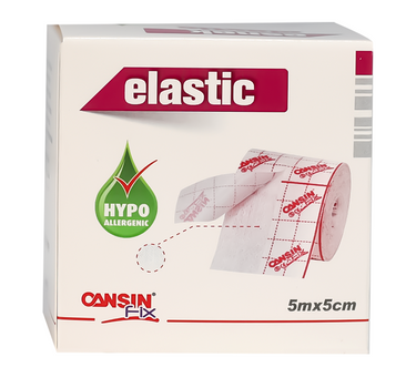 Cansin Fix Elastic Plaster 5m X 5cm 61