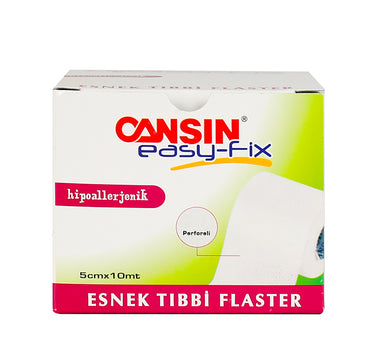 Cansin Easyfix Perforated Elastic Surgical Tape 10m X 5cm 76