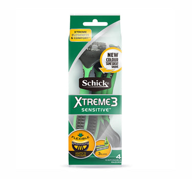 Schick Xtreme 3 Sensitive Men Razor 4 Pcs