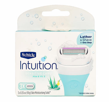 Schick Intuition Sensitive Women Blades 3 Pcs