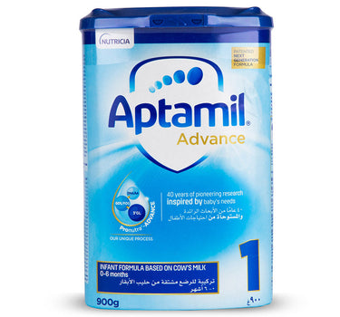 Aptamil Advance 1 Milk Powder 900 g For Infants (0 - 6 Months)