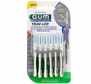 Butler Gum Trav-Ler Interdental Brush 2.0 mm 6 Pcs