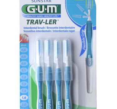 Butler Gum Trav-Ler Interdental Brush 1.6 mm 6 Pcs