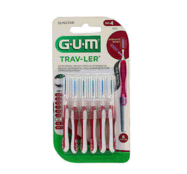 Butler Gum Trav-Ler Interdental Brush 1.4 mm 6 Pcs 1612