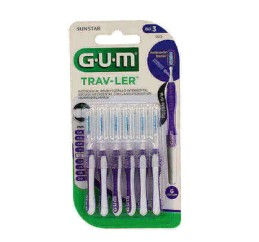 Butler Gum Trav-Ler Interdental Brush 1.2 mm 6 Pcs