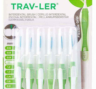 Butler Gum Trav-Ler Interdental Brush 1.1 mm 6 Pcs