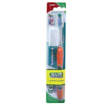 Butler Gum Technique Plus Regular Toothbrush Soft 1 Pc 490