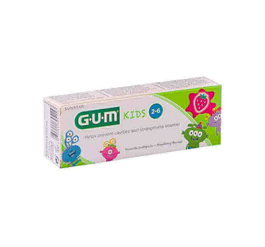 Butler Gum Kids 2-6 Years Toothpaste Strawberry Flavour 50 ml