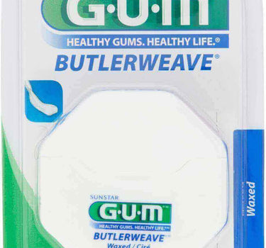 Butler Gum Butlerweave Dental Floss Waxed 55 m