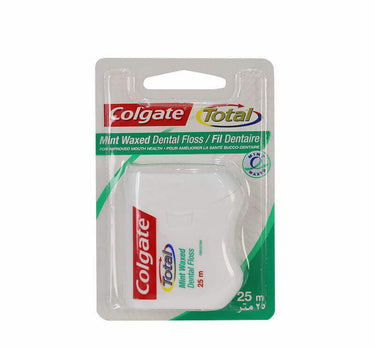 Colgate Total Mint Waxed Dental Floss 25 m
