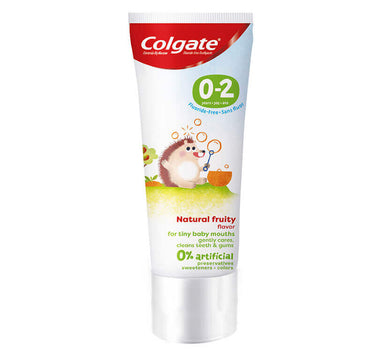 Colgate Kids 0-2 Years Toothpaste Natural Fruity Flavor 40 ml