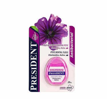 President Antibacterial Dental Floss 20 m