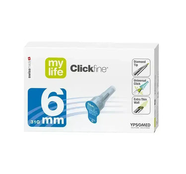 My Life Clickfine Pen Needles 6 mm 100 Pcs