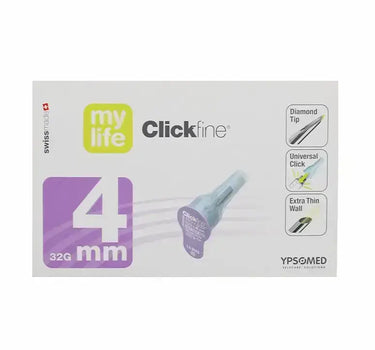 My Life Clickfine Pen Needles 4 mm 100 Pcs