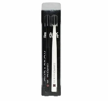 Curaprox Black Is White Toothbrush Duo Pack 2 Pcs