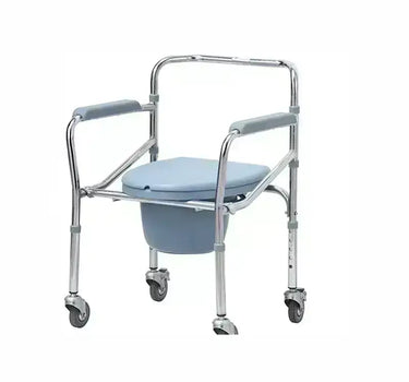 Commode Chair With Wheel