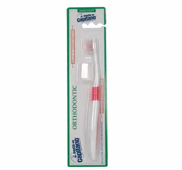 Pasta Del Capitano Orthodontic Soft Toothbrush With Cover 1 Pc