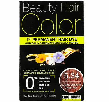 Eric Favre Beauty Hair Color 5.34 Luminous Light Chestnut