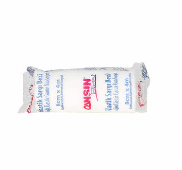 Cansin Plast Light Elastic Gauze Bandage 8cm X 4m