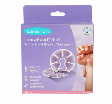 Lansinoh Thera Pearl Hot Or Cold Breast Therapy 2 Reusable Packs