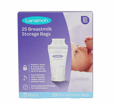 Lansinoh Breast Milk Storage Bags 25 Pcs