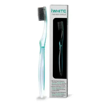 I White Dark Stains Toothbrush With Cover 1 Pc