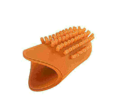 Melo Iko Kids Natural Orange Finger Toothbrush 1 Pc