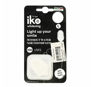 Melo Iko Whitening White Finger Toothbrush Large 1 Pc