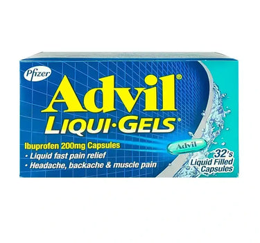 Advil Liquigel 200 mg 32 Caps As Analgesic