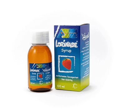 Lorinase 100ml Syrup as Antihistamine