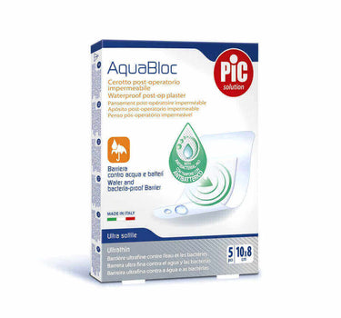 Pic Aqua Bloc Post Operative Plaster 10*8Cm 5 Pcs