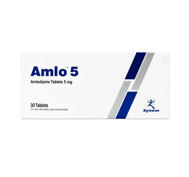Amlo 5 mg Tabs 30'S for hypertension