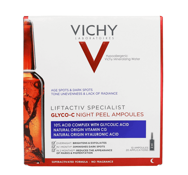 Vichy Liftactiv Glyco C Amp 10*2 mL to get rid of pigmentation