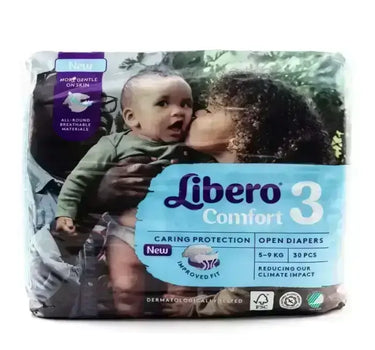 Libero Comfort 3 Midi 5-9 Kg Diapers 30'S For Children
